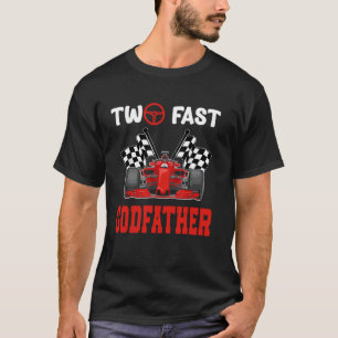 Camiseta Dos Padres Rápidos Cañones de Carreras Familiar