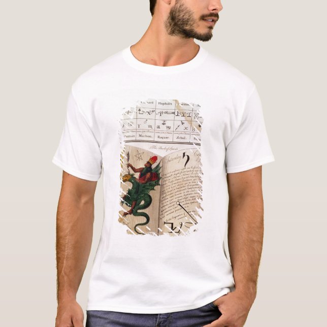 Camiseta Dos páginas 'de unos de los reyes magos (Anverso)