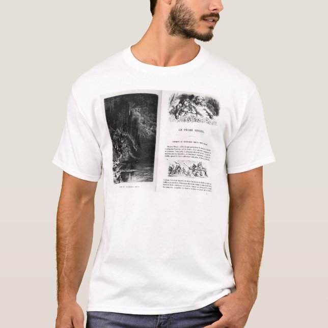 Camiseta Dos páginas ilustradas de 'Les Contes (Anverso)