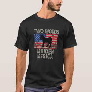 Camiseta Dos Palabras Hechas En Estados Unidos Funny Biden