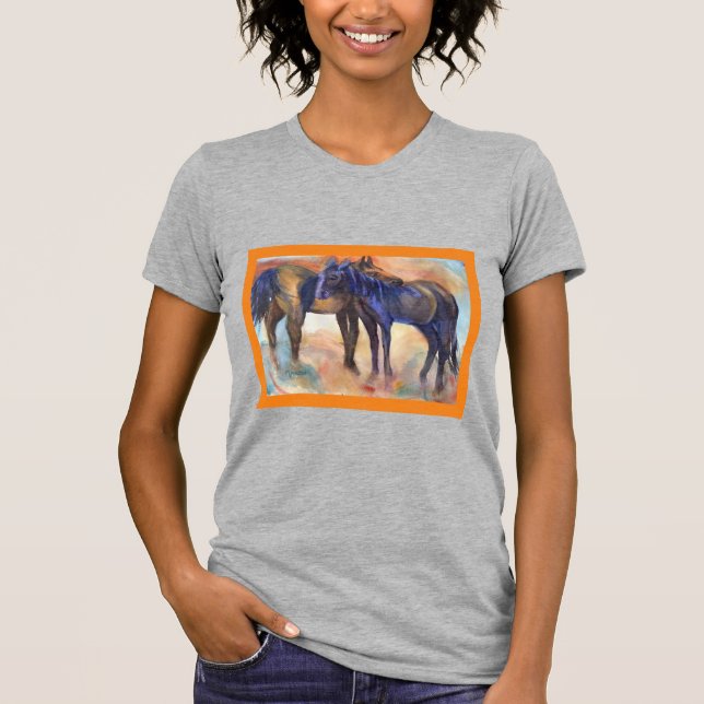 Camiseta Dos Pals En Valle Crucis, Amor A Caballo (Anverso)