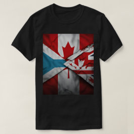 Camiseta "Dos pasiones: Canadá y Fiji Rugby"