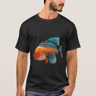 Camiseta Dos peces de colores
