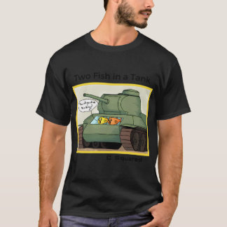 Camiseta Dos peces en un tanque