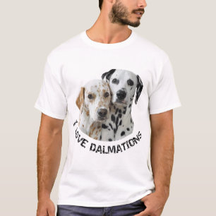 Camiseta Dos perros dálmicos