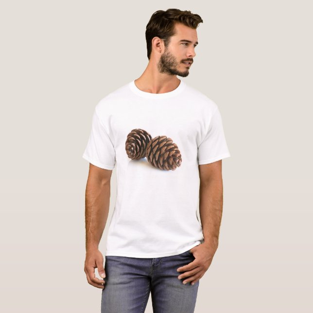 Camiseta Dos pinecones (Anverso completo)