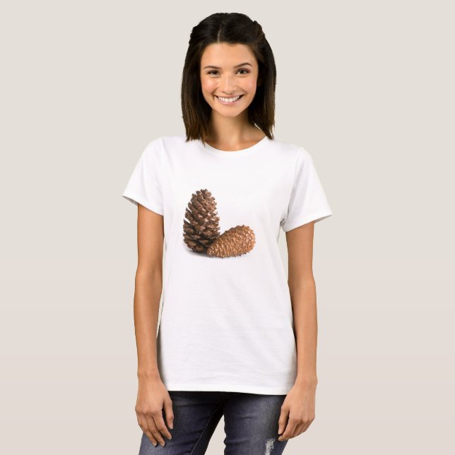 Camiseta Dos pinecones (Anverso completo)