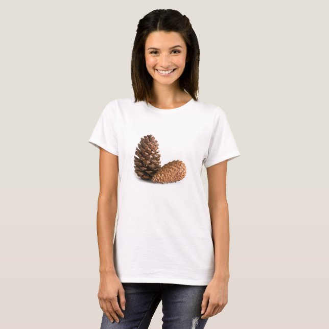 Camiseta Dos pinecones (Anverso completo)