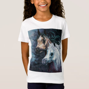 Camiseta Dos potros árabes