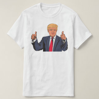 Camiseta Dos pulgares para Trump