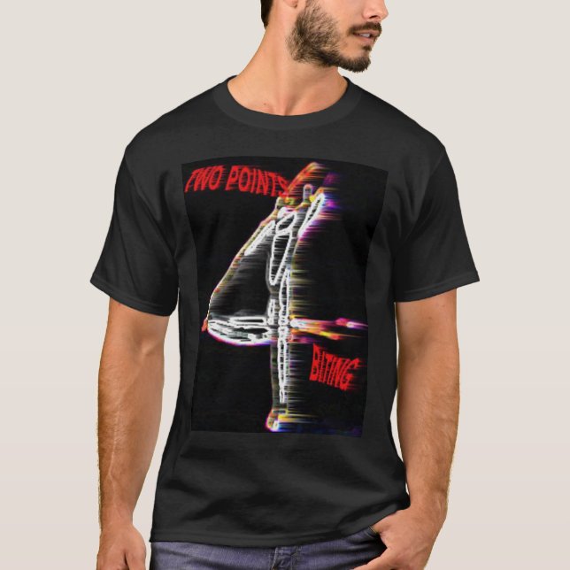 CAMISETA DOS PUNTOS 4 QUE MUERDEN (Anverso)