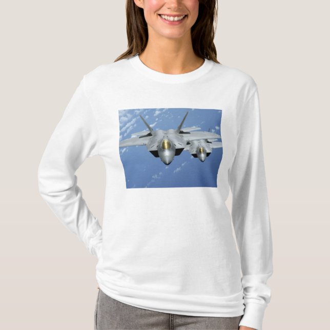 Camiseta Dos raperos F-22 sobrevuelan el Océano Pacífico 2 (Anverso)