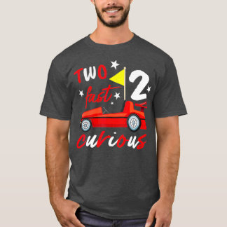 Camiseta Dos rápidos 2 años curiosos Carreras dos rápidos