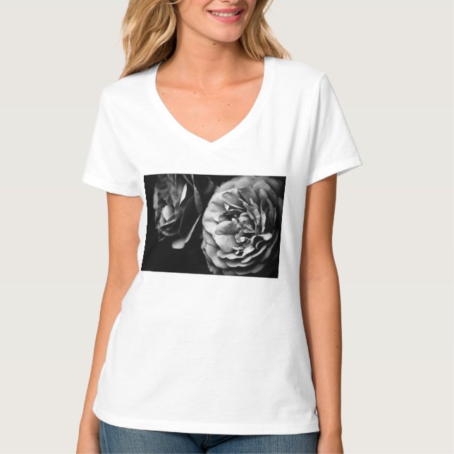 Camiseta dos rosas (Anverso)