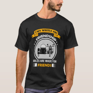 Camiseta Dos ruedas, una amistad