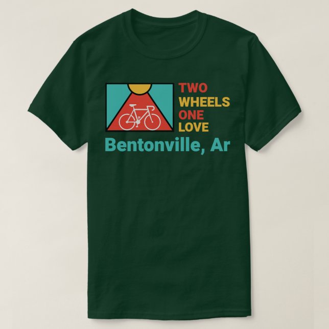 Camiseta Dos ruedas una amor a Trinidad (Diseño del anverso)