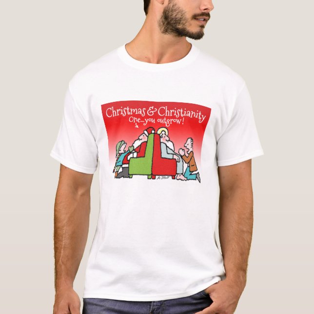 Camiseta Dos Santas: ¡Uno que usted pasa! (Anverso)