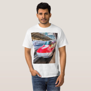 Camiseta Dos Shinkansen en la estación de Tokio