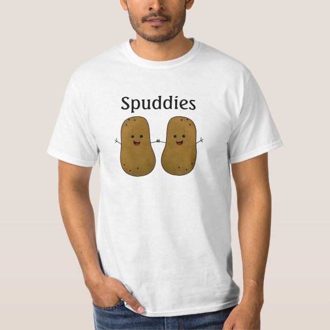 Camiseta Dos Spuddies de Papa (Anverso)