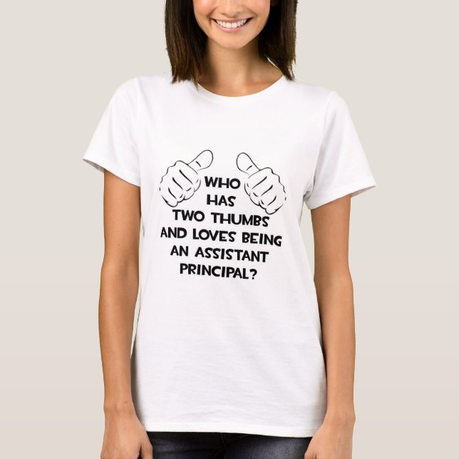 Camiseta Dos Thumbs.. Auxiliar Principal (Anverso)