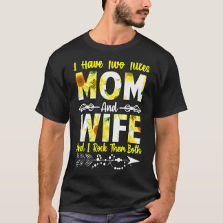 Camiseta Dos títulos mamá y esposa mejor mujer del sol del 