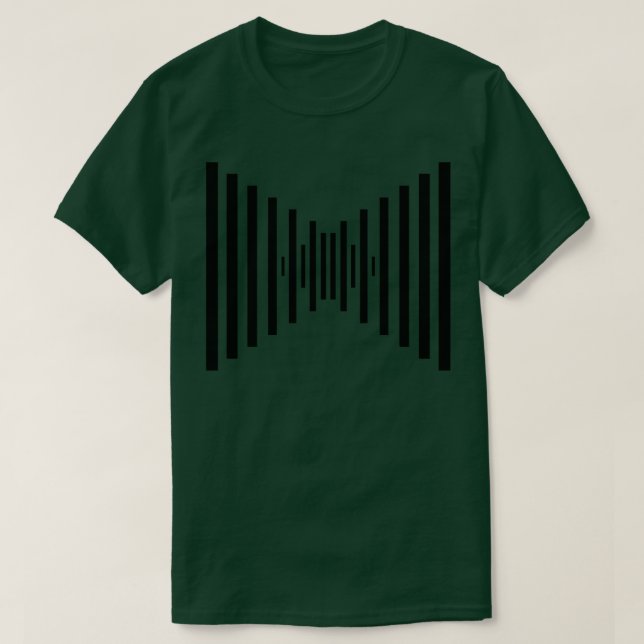 Camiseta dos triángulos (Diseño del anverso)