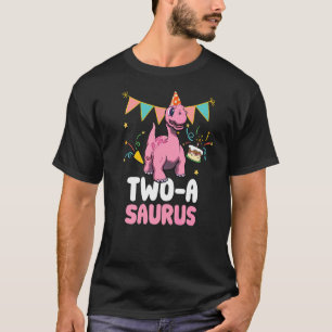Camiseta Dos Un Dinosaurio Saurus Cute Kiddo Apatosauro