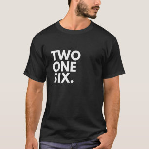 Camiseta DOS UN SEIS Area Code 216 Cleveland OH Ohio USA
