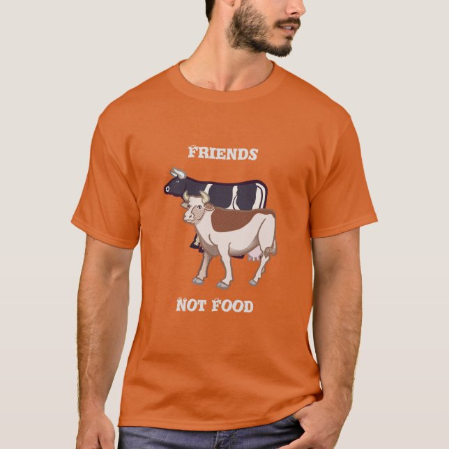 Camiseta Dos vacas (Anverso)
