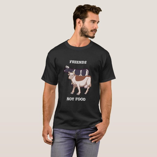 Camiseta Dos vacas (Anverso completo)