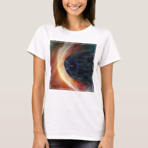 Camiseta Dos Vehículos Espaciales De Voyager Que Exploran E