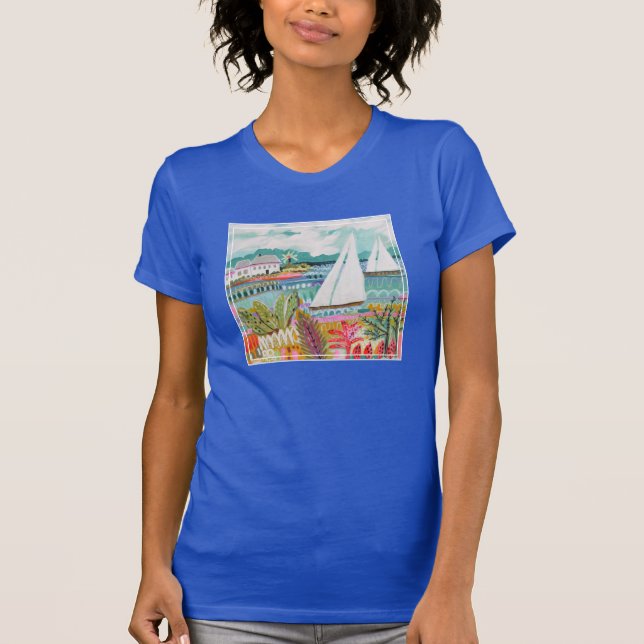 Camiseta Dos veleros (Anverso)