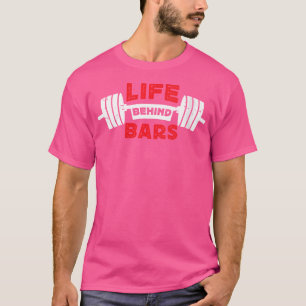 Camiseta Dos vidas detrás de las rejas Gracioso Bodyb de Le