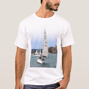 Camiseta Dos yates de carreras