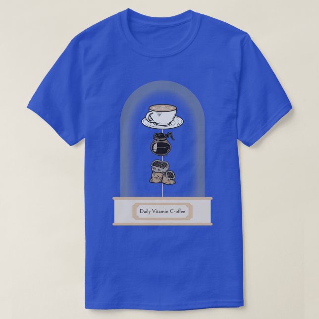 Camiseta Dosis Diaria De Café Vitamínico (Diseño del anverso)