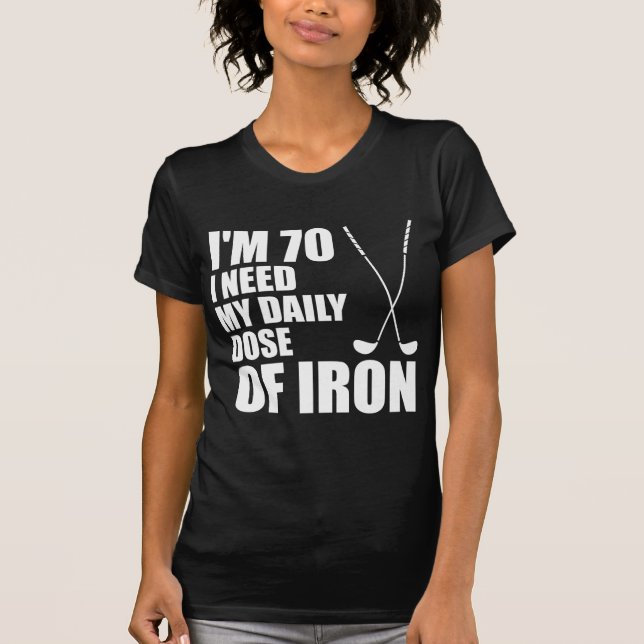Camiseta Dosis Diaria De Hierro (Anverso)