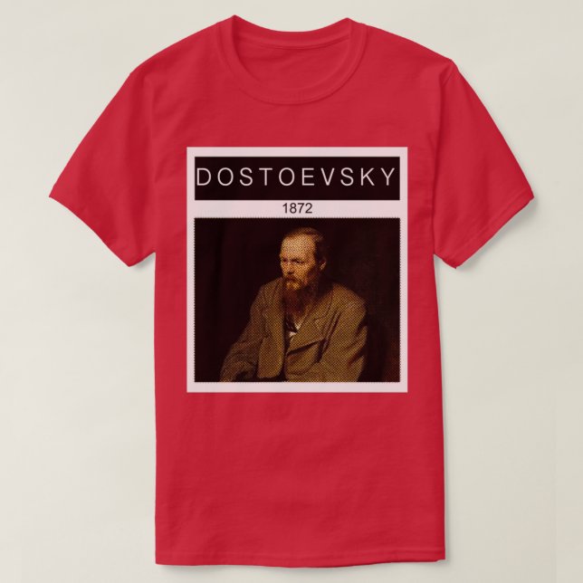 Camiseta Dostoevsky (Diseño del anverso)