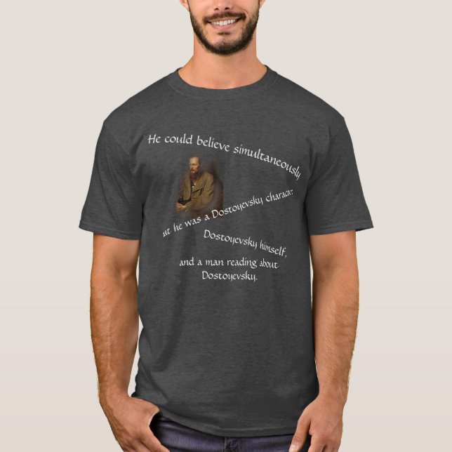 Camiseta Dostoevsky (Anverso)