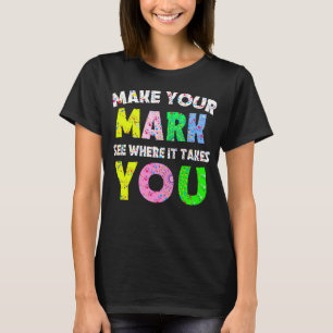 Camiseta Dot Day Haz que tu marca vea dónde te lleva
