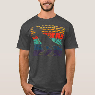 Camiseta Dot retro vintage T Rex Dinosaur International Dot