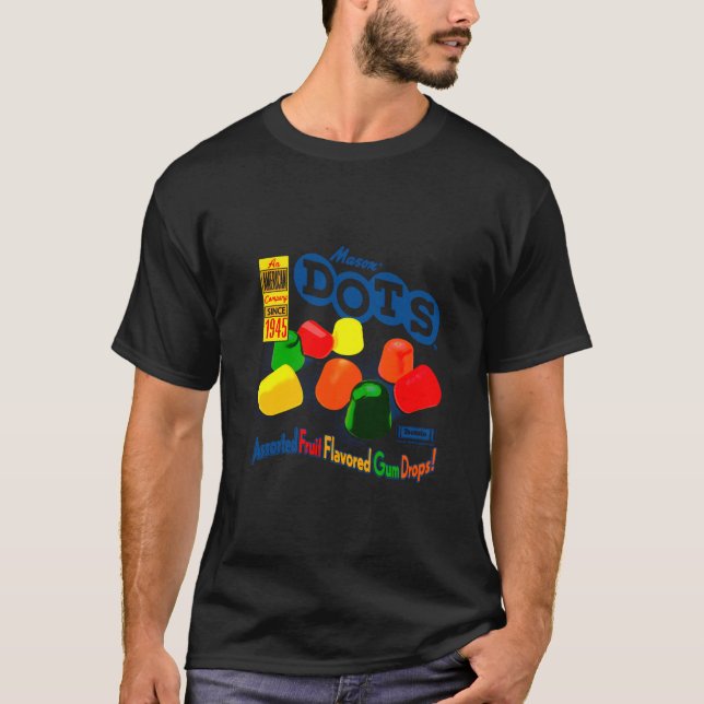 Camiseta Dots Diferentes Gum Drops (Anverso)