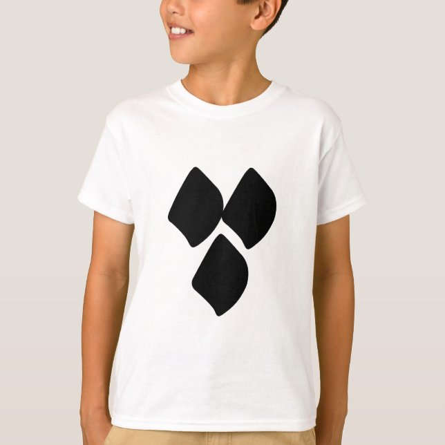 Camiseta Dots of Love - Black (Anverso)