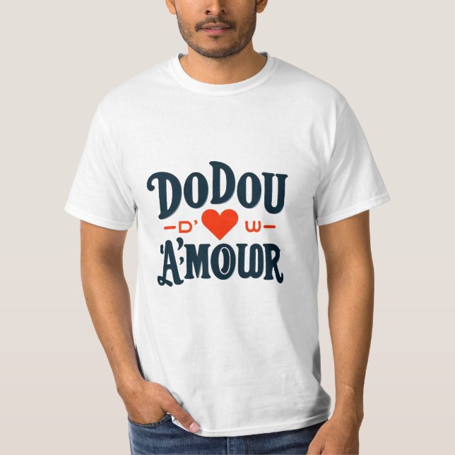 Camiseta Doudou D’Amour - Sincero diseño de inspiración fra (Anverso)