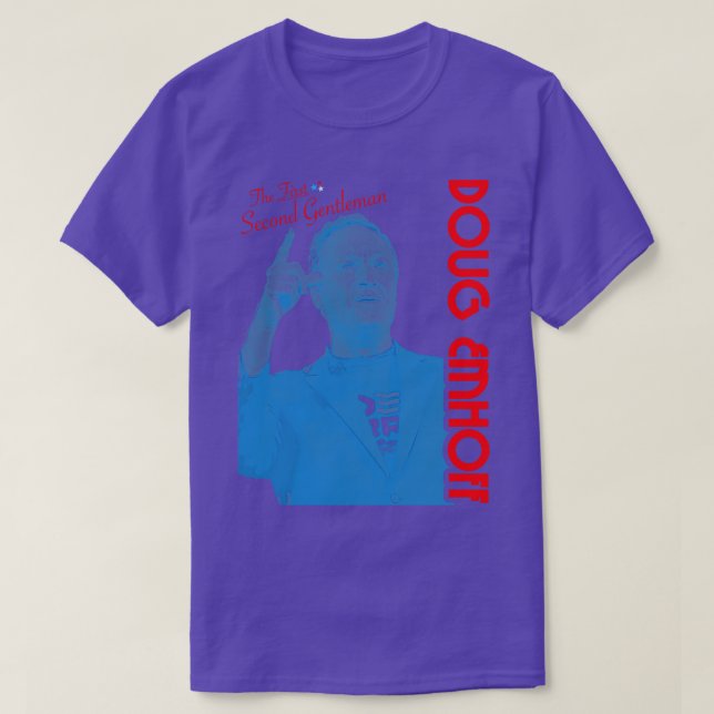 Camiseta Doug Emhoff El Primer Segundo Caballero (Diseño del anverso)
