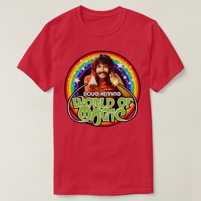 Camiseta Doug Henning Magic (Diseño del anverso)