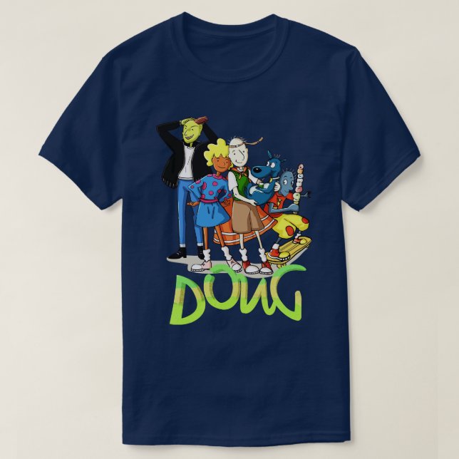Camiseta Doug y amigos (Diseño del anverso)