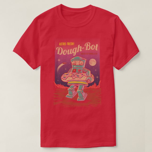 Camiseta Dough Bot (Diseño del anverso)