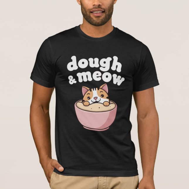 Camiseta Dough & Meow (Anverso)
