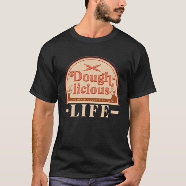 Camiseta Doughlicious Life Baker (Anverso)