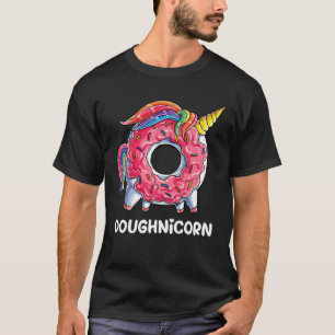 Camiseta Doughnicorn Unicornio Donut Rainbow Gifts Chicas
